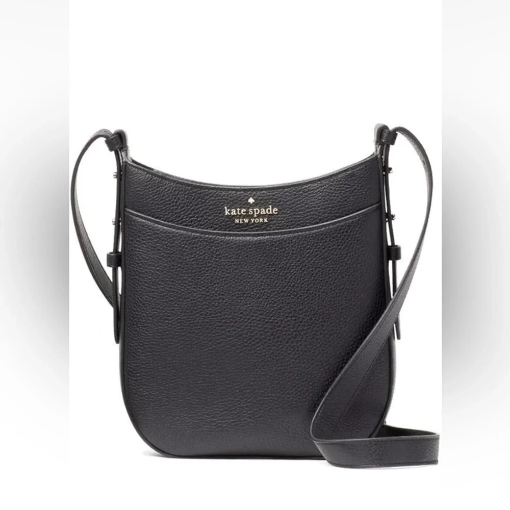 Kate Spade Leila North South Crossbody bag preppy designer quiet leather